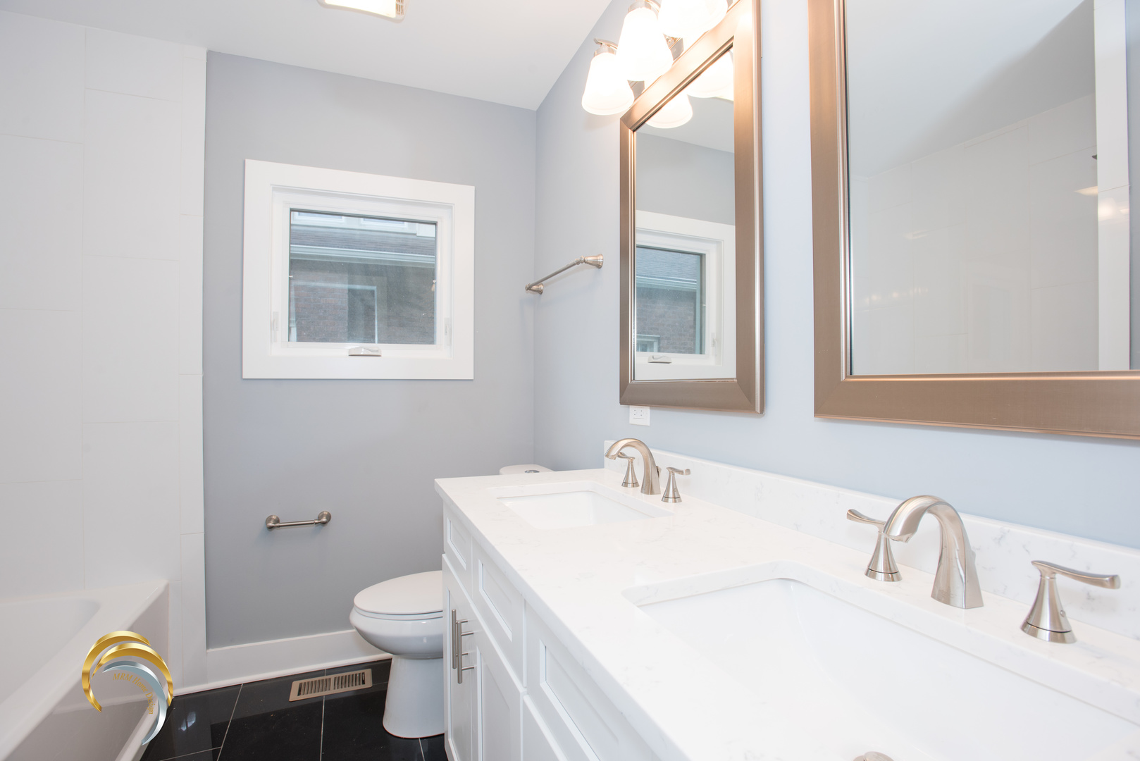 212 Gage Road Riverside, IL 60546 - Photo 9 of 19 a bathroom with a sink toilet and mirror