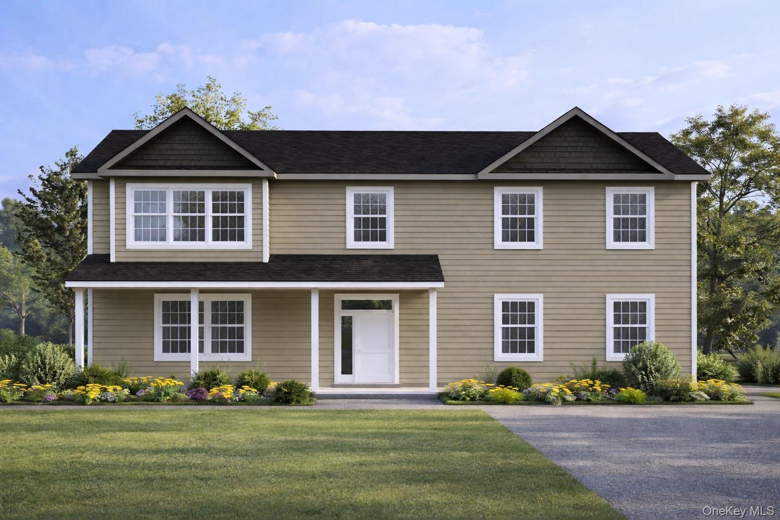 Lot 11 Lattintown Road Newburgh, NY 12550 - Photo 2 of 8 View of front of home featuring a porch and a front lawn