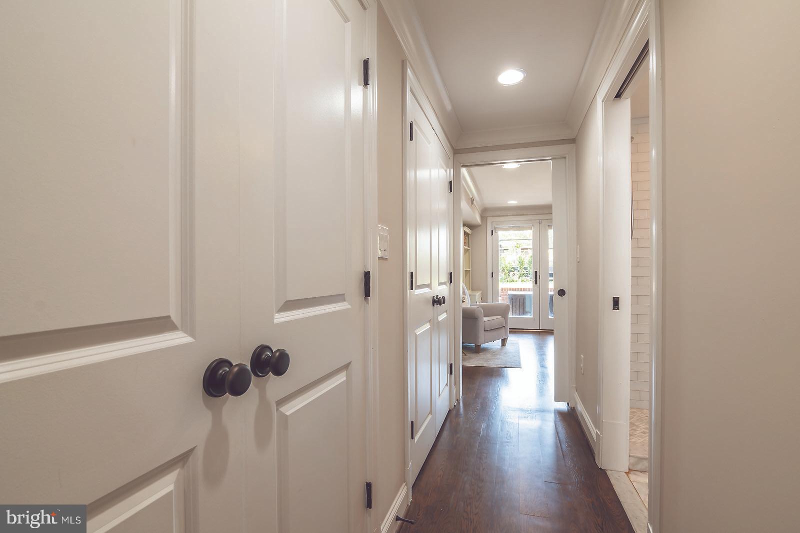 2026 North Capitol Street Northwest, Unit 1 Washington, DC 20002 - Photo 26 of 53 Entrance to master suite with wall of closets