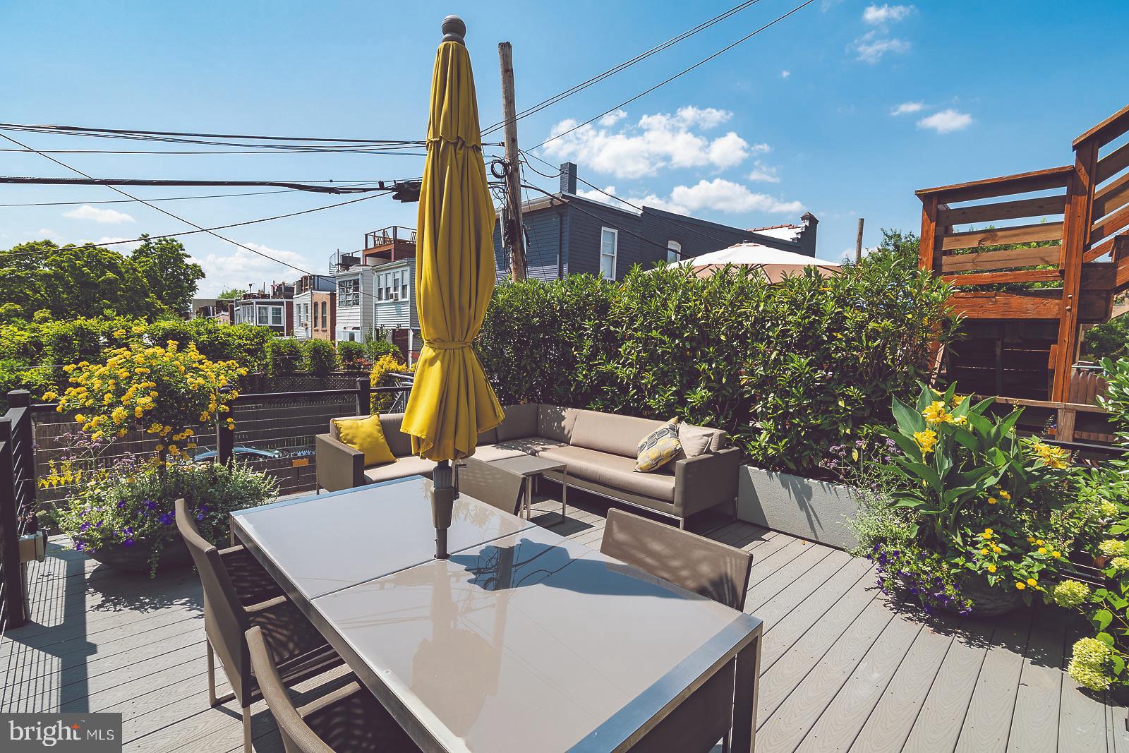 2026 North Capitol Street Northwest, Unit 1 Washington, DC 20002 - Photo 43 of 53 Private back deck #2