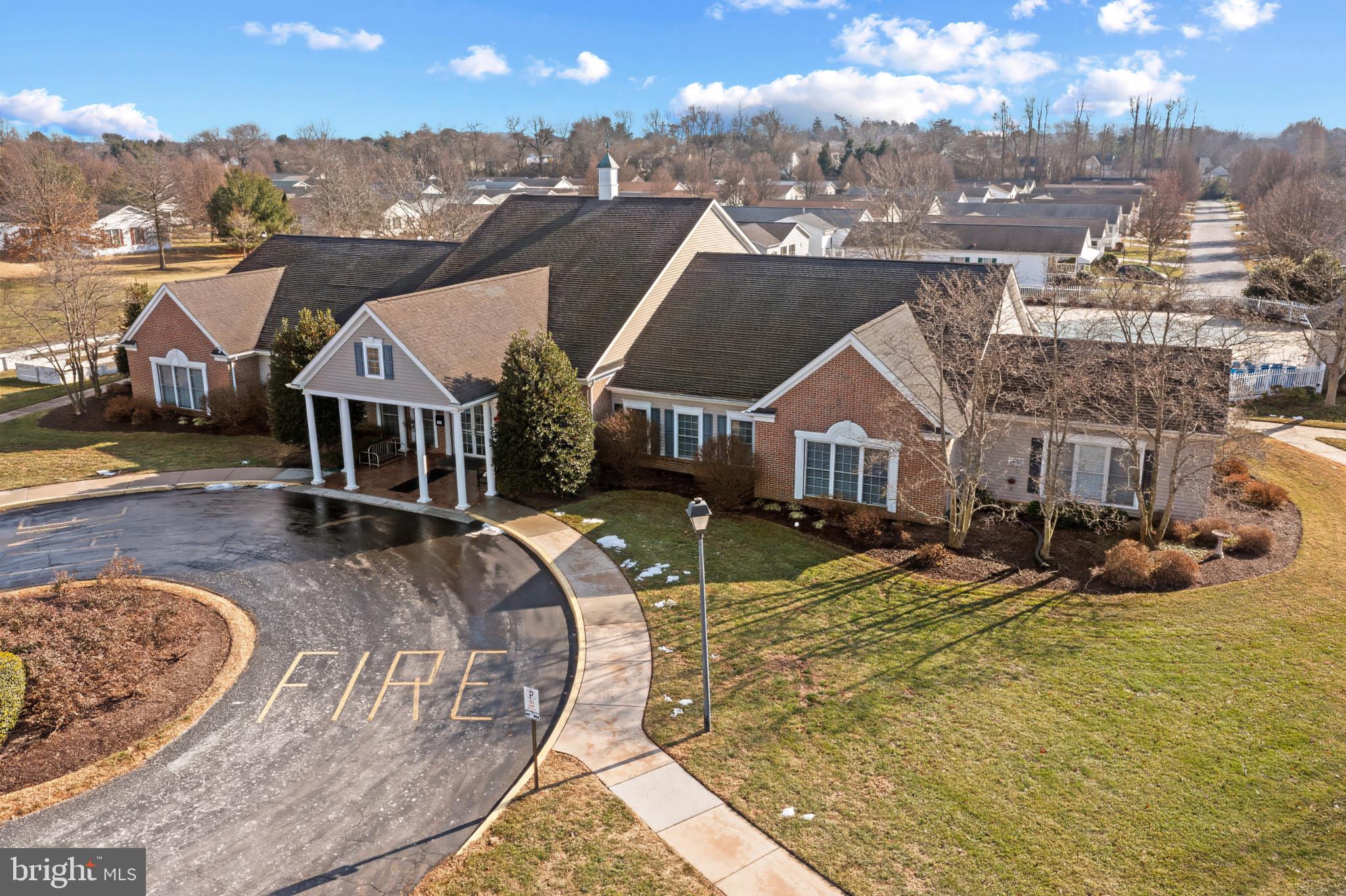 55 Wallace Lane Camden, DE 19934 - Photo 44 of 44 Aerial view of clubhouse