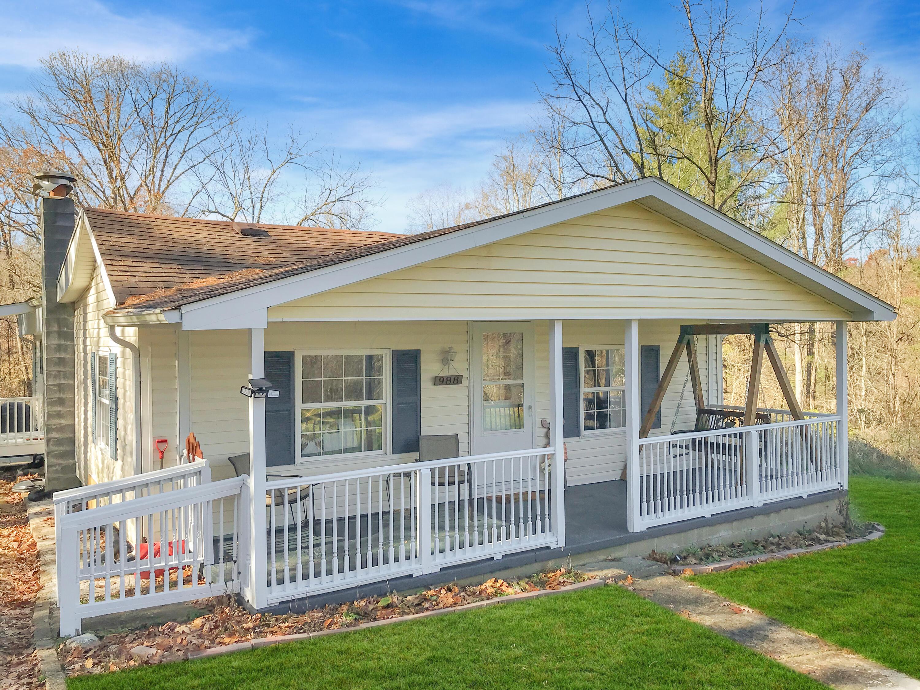 988 Connett Road Nelsonville, OH 45764 - Photo 2 of 28 Front porch welcomes guests