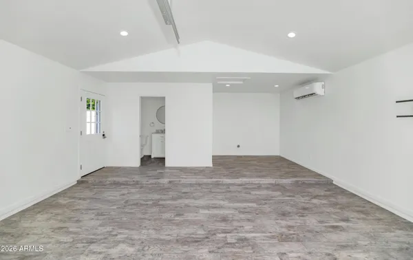 a view of empty room