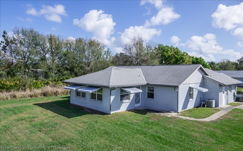 4435 Leaf Road Sebring, FL 33875 - Photo 14 of 16 a aerial view of a house yard