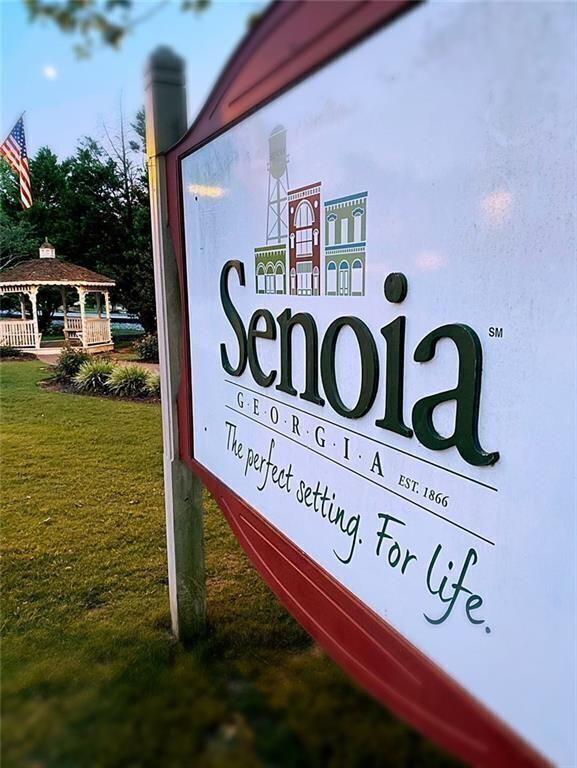 124 Morgan Street Senoia, GA 30276 - Photo 25 of 25 a street sign that is on a pole