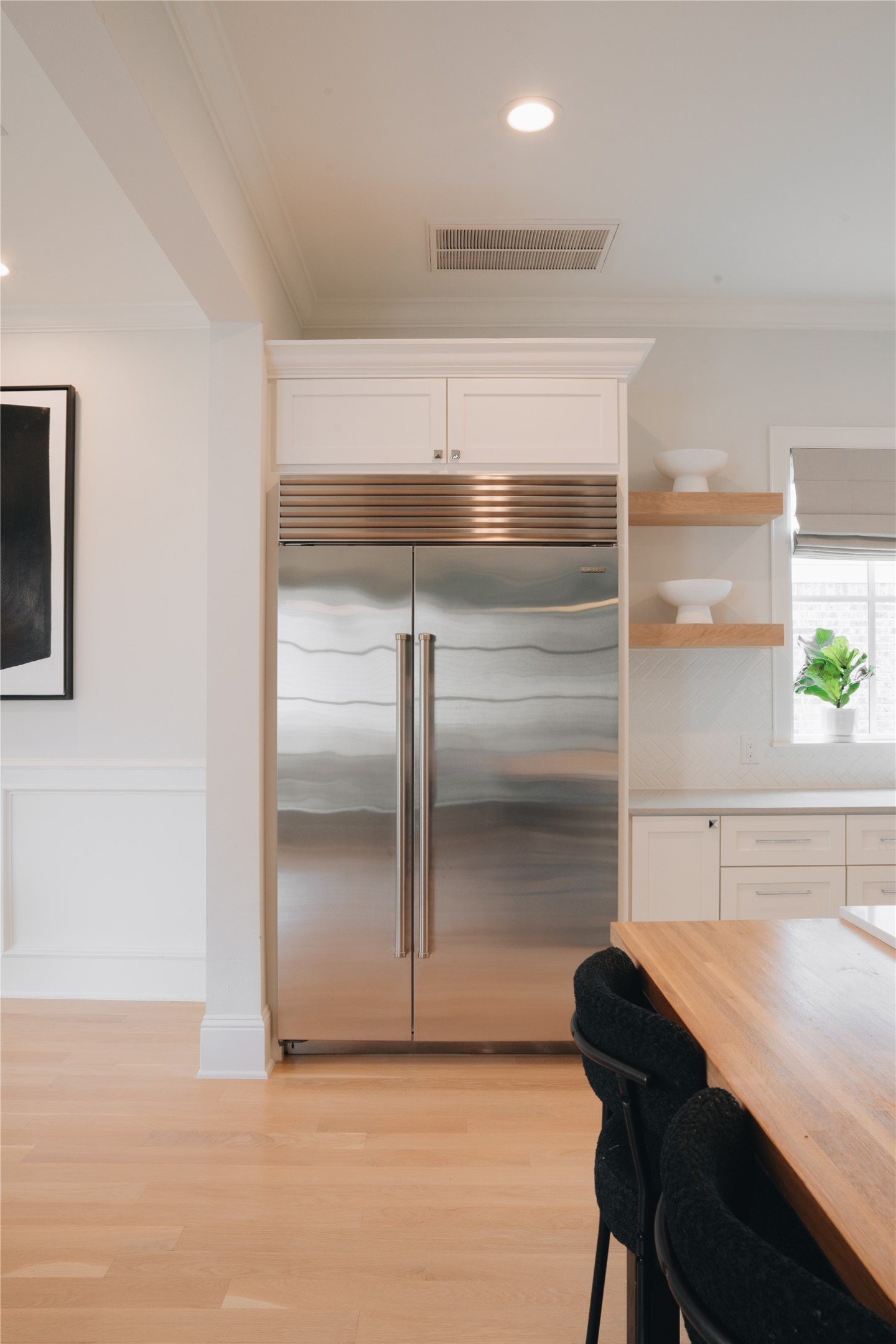 3817 Aberdeen Way Houston, TX 77025 - Photo 6 of 45 Sub Zero refrigerator with interior water dispensor.