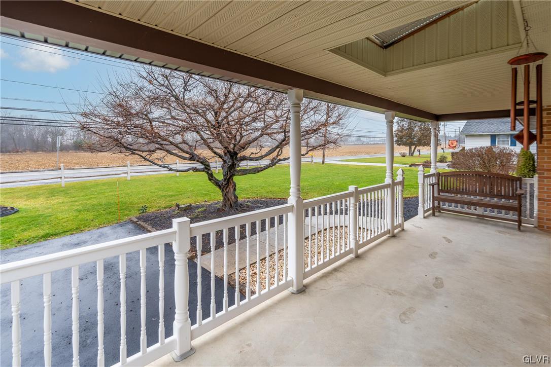 1685 Trexlertown Road Lower Macungie Township, PA 18062 - Photo 6 of 26 a view of a porch