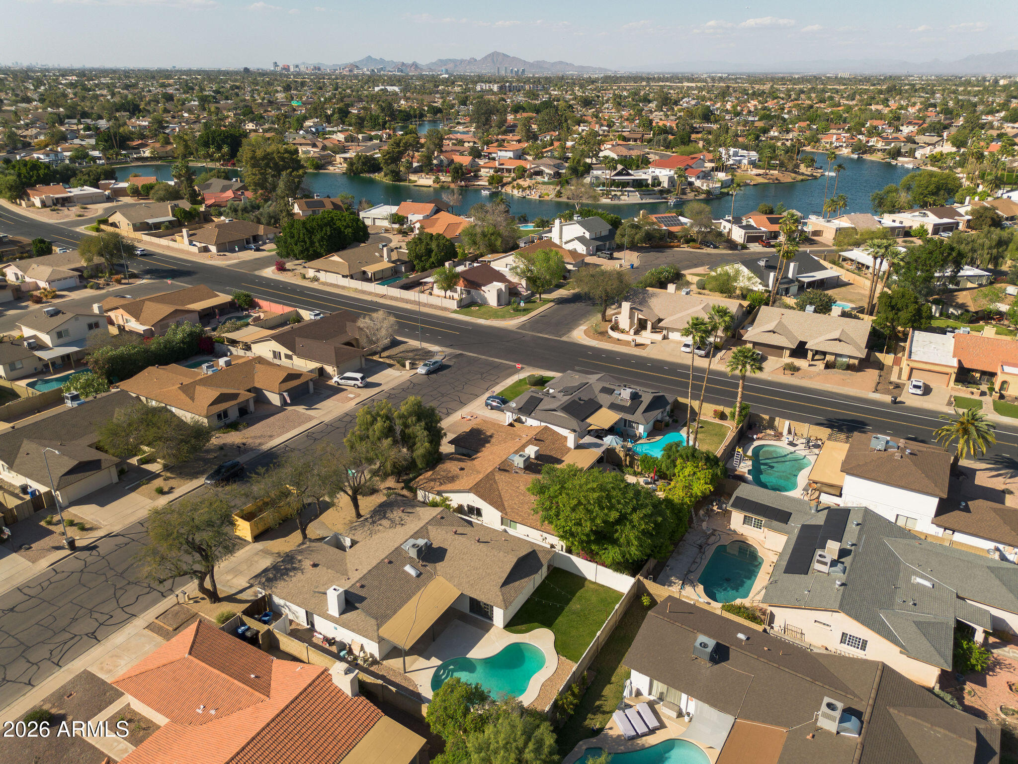2719 South Playa Mesa, AZ 85202 - Photo 2 of 6 an aerial view of multiple house