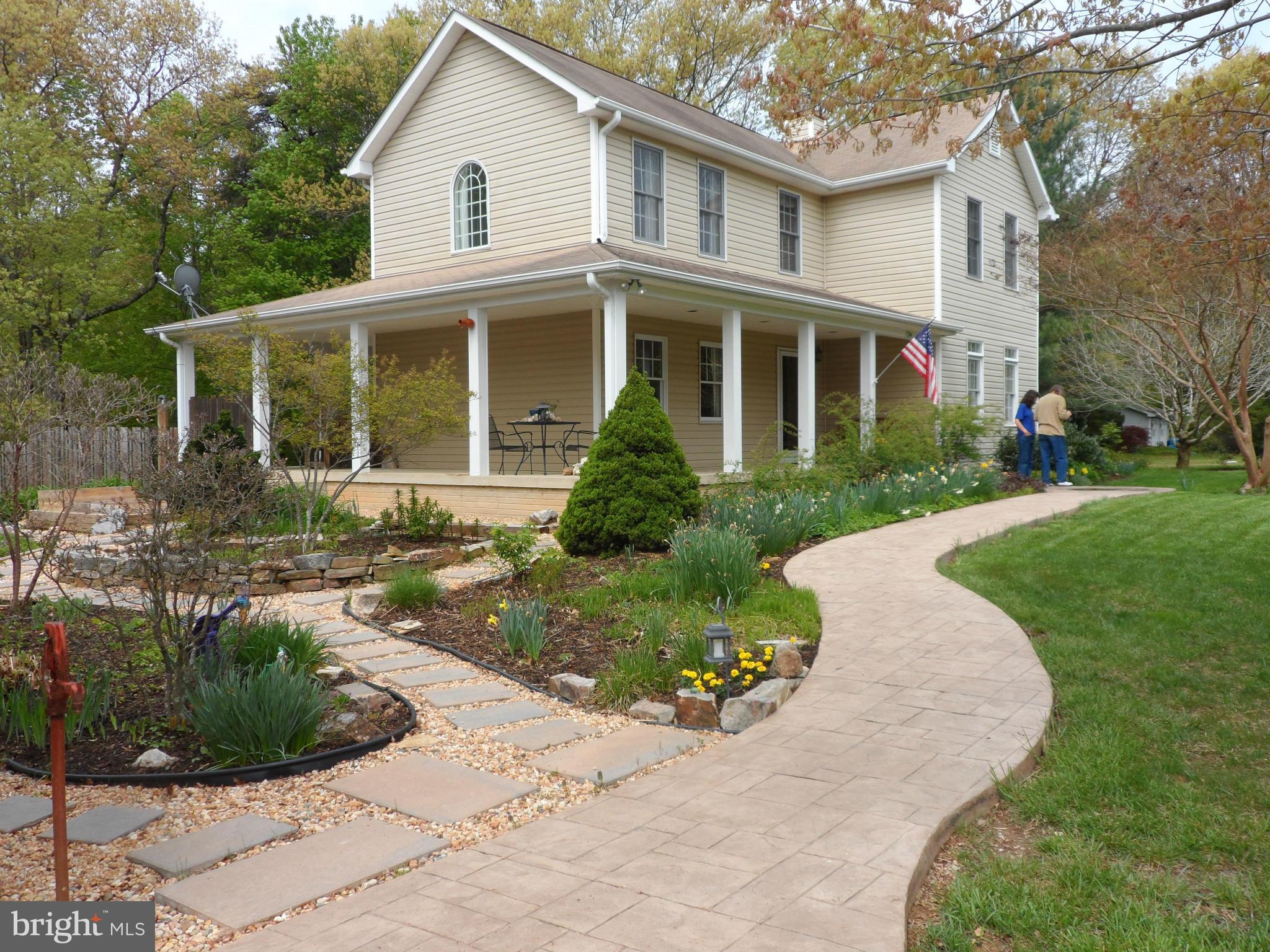 7244 Peppermill Road King George, VA 22485 - Photo 3 of 30 front view of a house with a yard