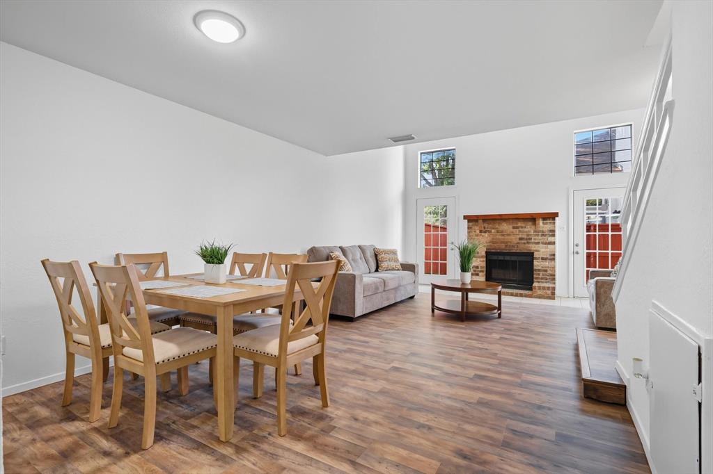 910 Turtle Cove, Unit 148 Irving, TX 75060 - Photo 11 of 33 a view of a livingroom with furniture and a fireplace