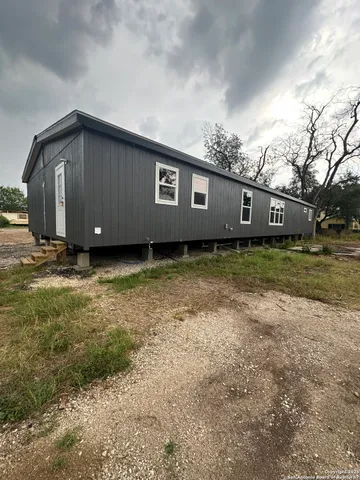 a backyard of a house