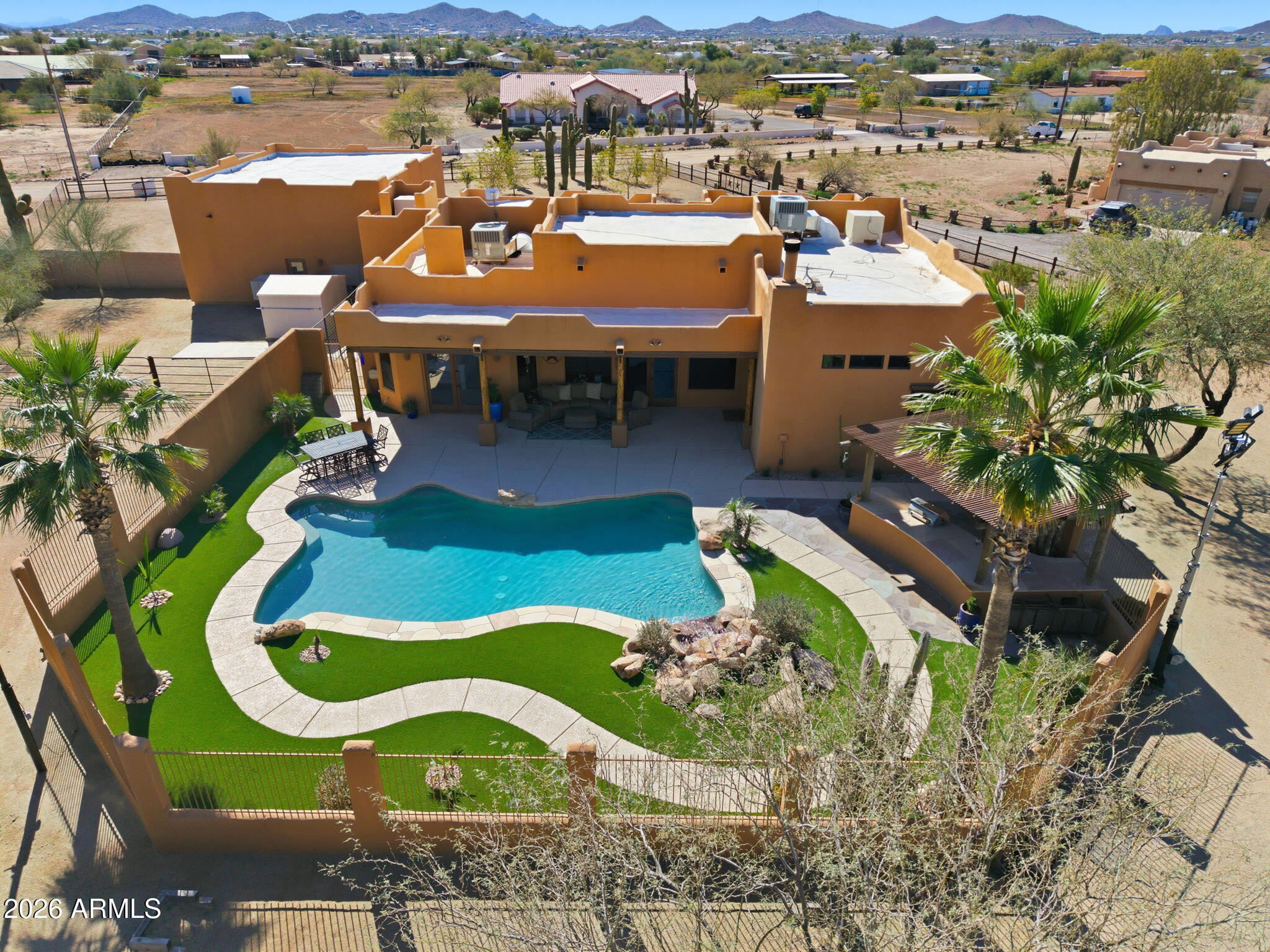1114 East Carlise Road Phoenix, AZ 85086 - Photo 49 of 53 an aerial view of a house with a ocean view