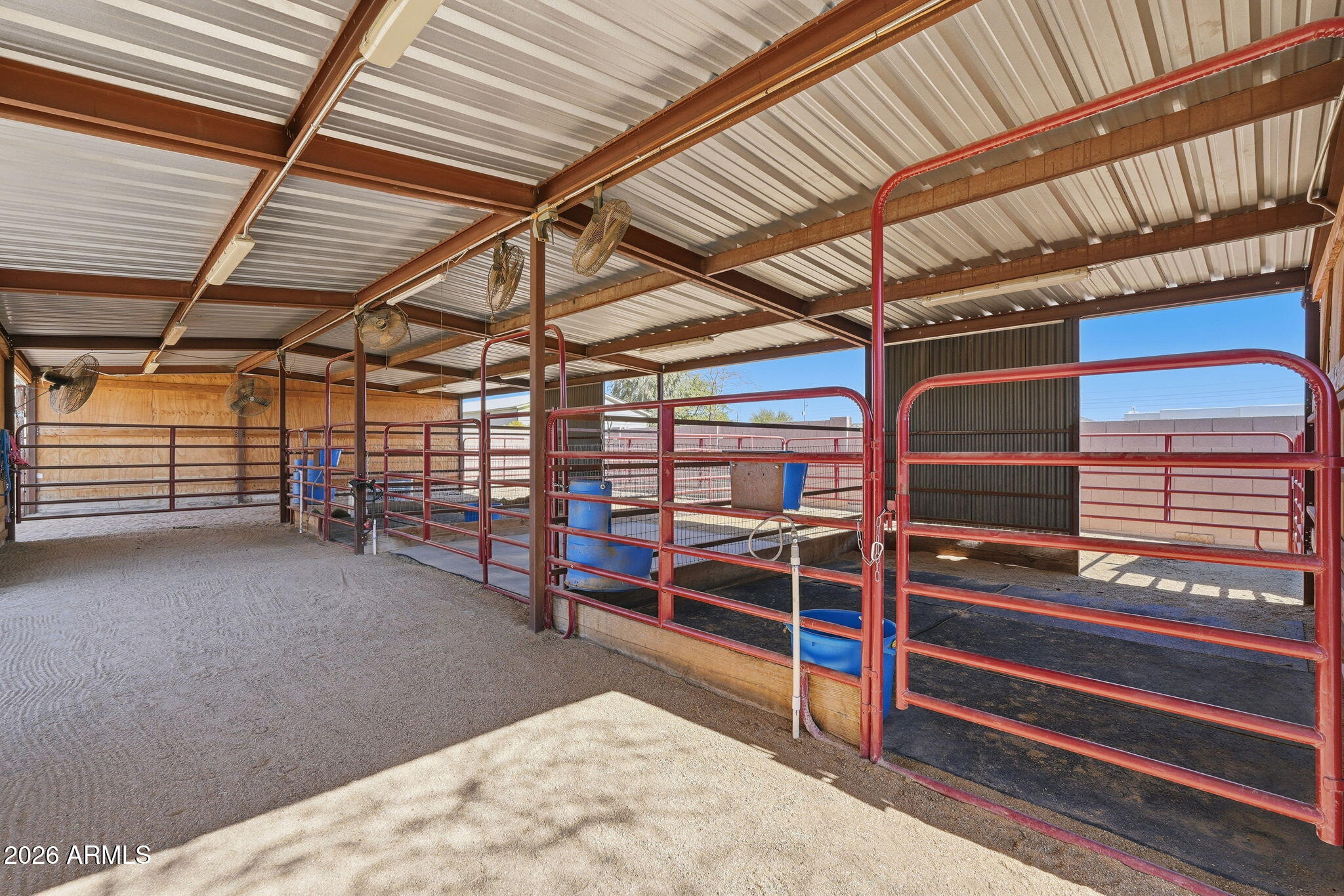 1114 East Carlise Road Phoenix, AZ 85086 - Photo 7 of 53 a view of an empty room with wooden roof