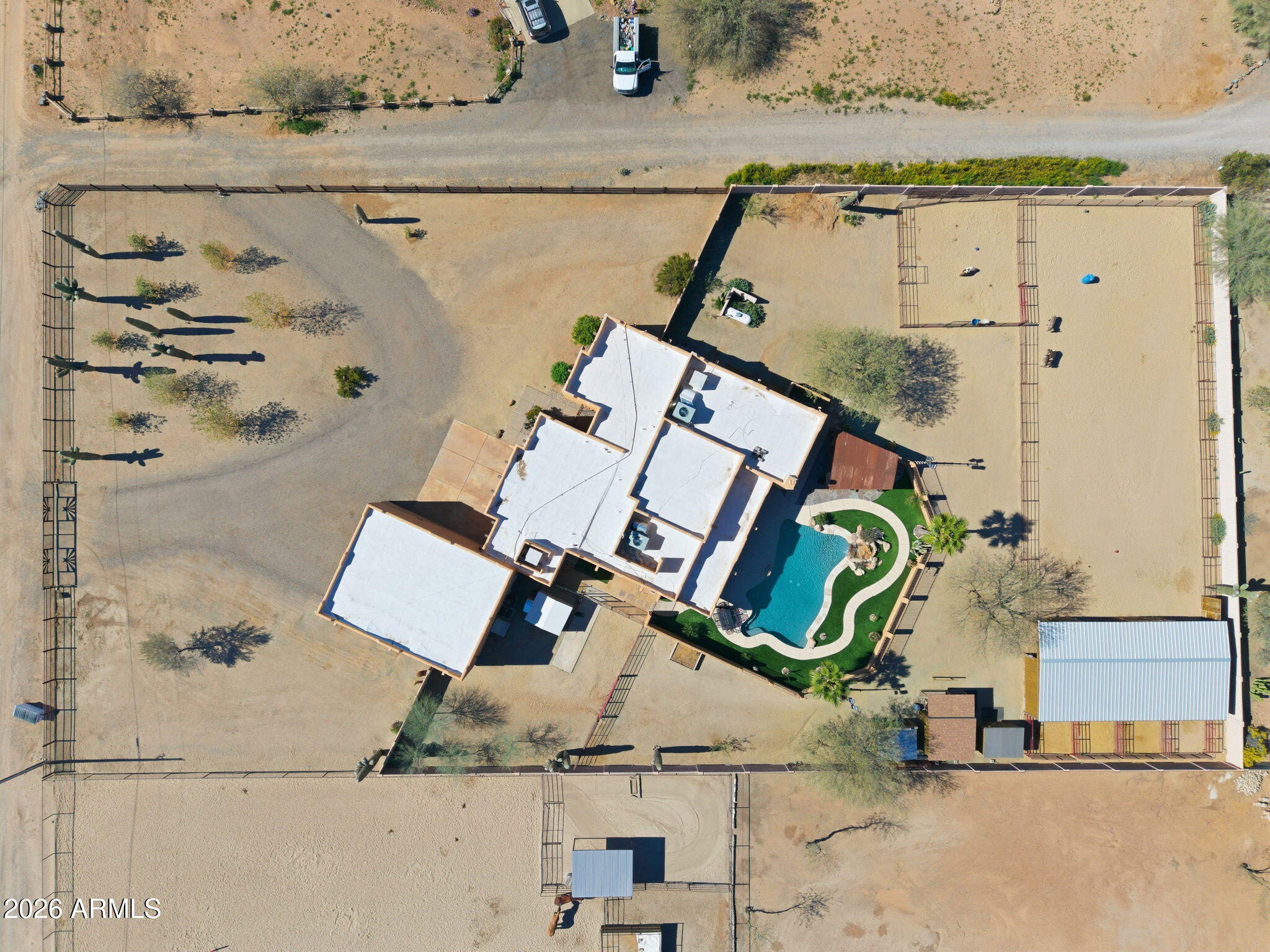 1114 East Carlise Road Phoenix, AZ 85086 - Photo 10 of 53 an aerial view of a house with a street