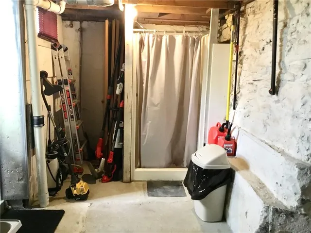 a room with musical instruments