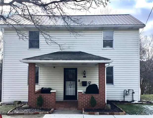 a view of front door