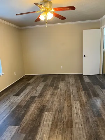 wooden floor in a room