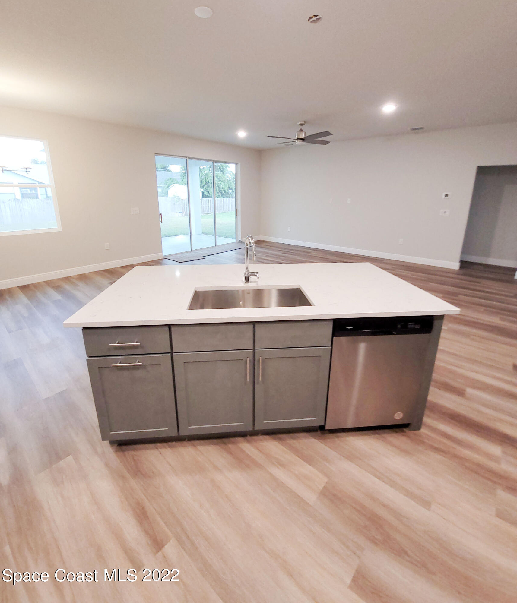 736 Doverbrook Road Northwest Palm Bay, FL 32907 - Photo 7 of 17 Kitchen Island