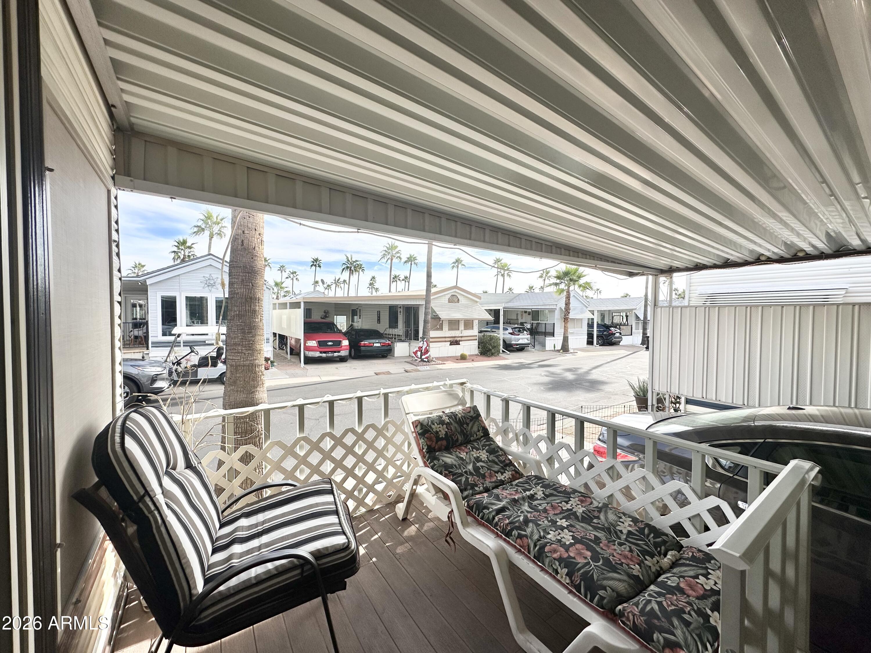 1015 South Prospectors Road Apache Junction, AZ 85119 - Photo 8 of 63 STREET VIEW FROM DECK