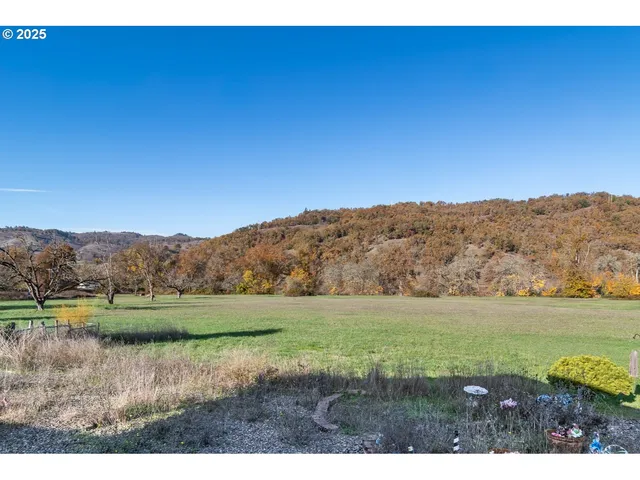 a view of a lake in middle of forest