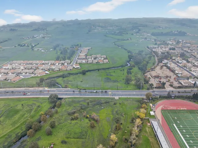 a view of a city from a balcony