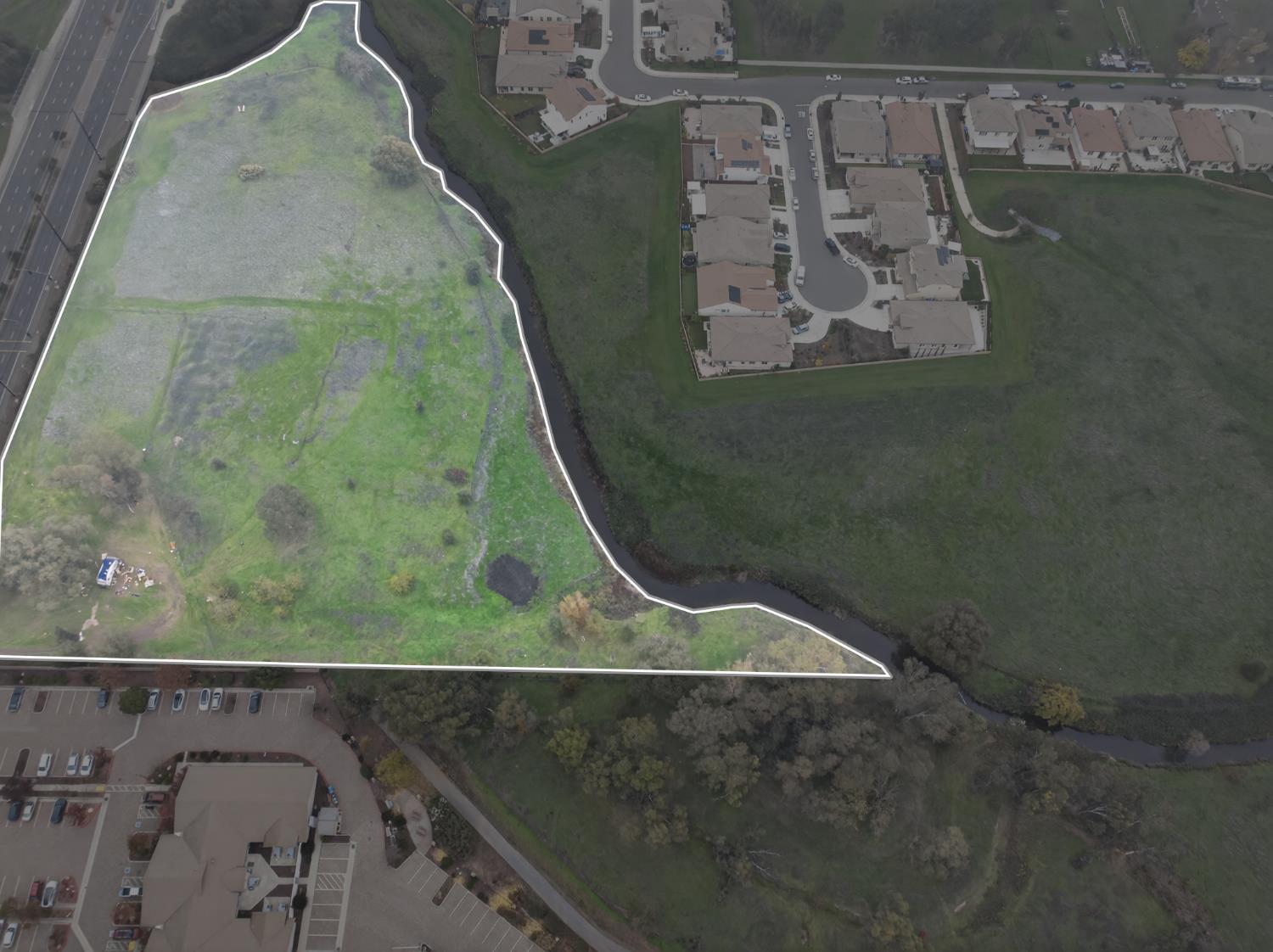 0 Calvine Road Elk Grove, CA 95624 - Photo 7 of 34 an aerial view of a highlighted house