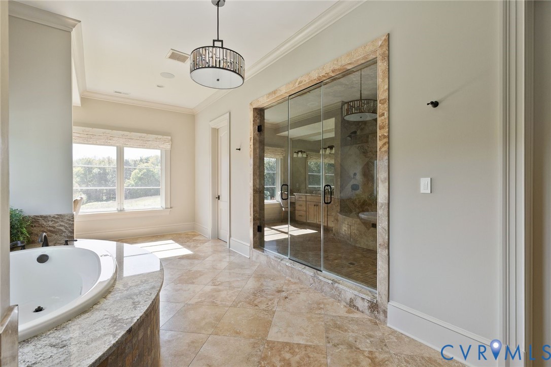 785 Oak Spring Lane Manakin-Sabot, VA 23103 - Photo 41 of 96 Spa-like primary bath featuring dual vanities incl