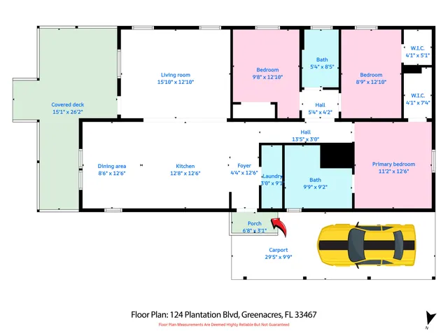 $170,000 | 124 Plantation Boulevard, Lake Worth, FL 33467