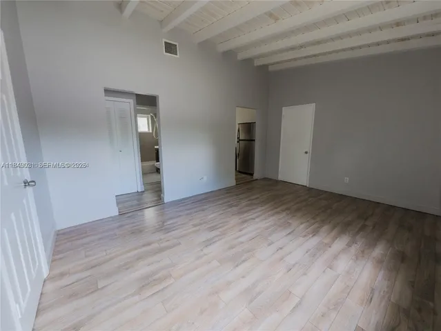 wooden floor in an empty room
