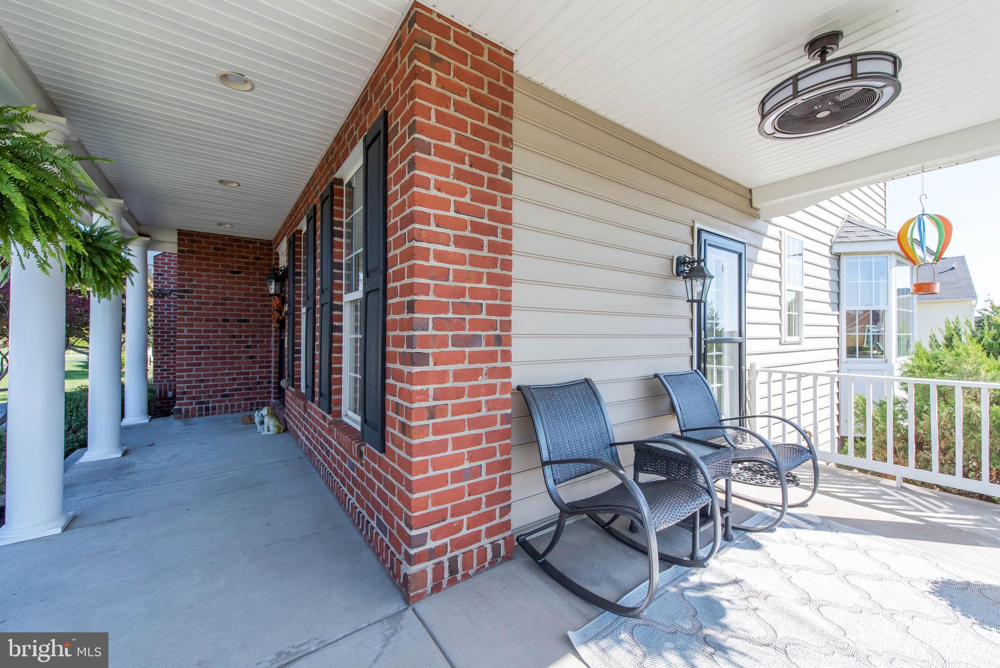 1701 Fletchers Drive Point of Rocks, MD 21777 - Photo 2 of 65 Wrap Around Porch w/beautiful view of pond & pool.