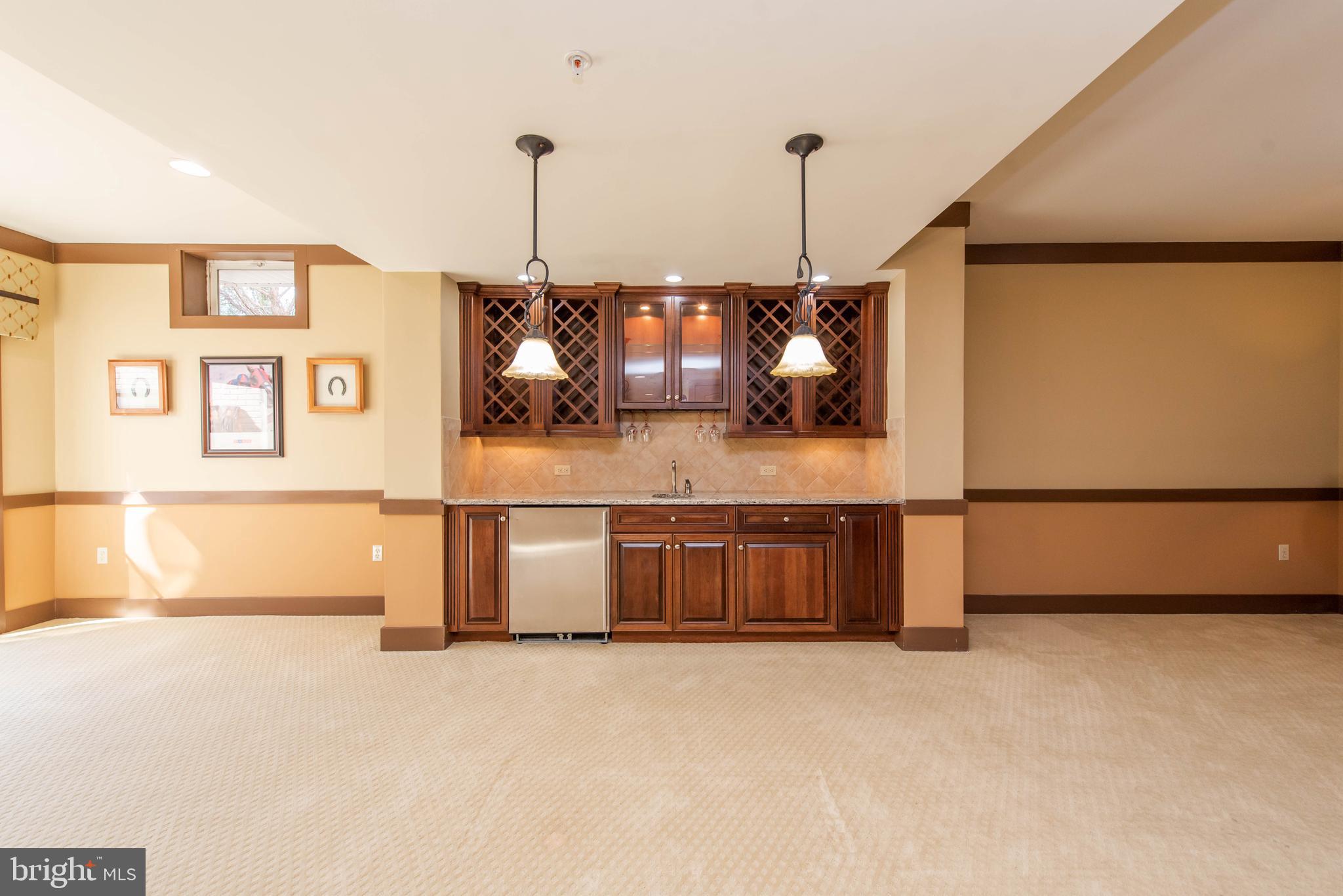 1701 Fletchers Drive Point of Rocks, MD 21777 - Photo 49 of 65 Basement w/wet bar and mini fridge.