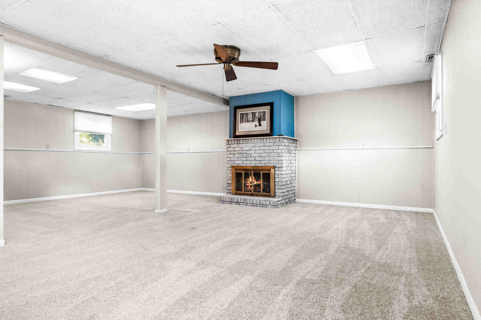 308 Raleigh Court Normal, IL 61761 - Photo 27 of 40 a view of an empty room with a fireplace