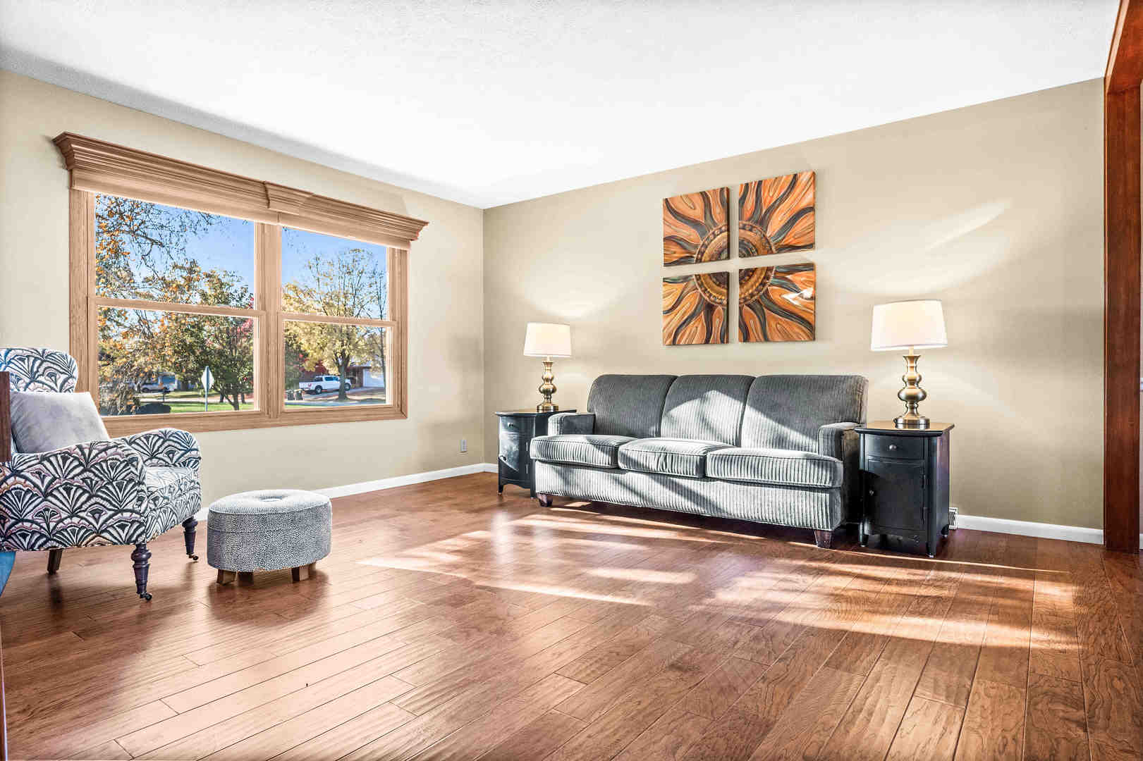 308 Raleigh Court Normal, IL 61761 - Photo 8 of 40 a living room with furniture and a large window