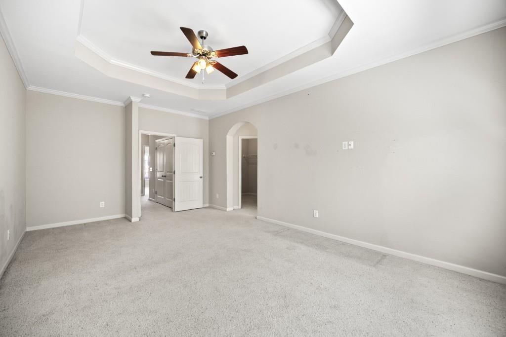 100 Trailside Way Hiram, GA 30141 - Photo 16 of 28 an empty room with ceiling fan and window
