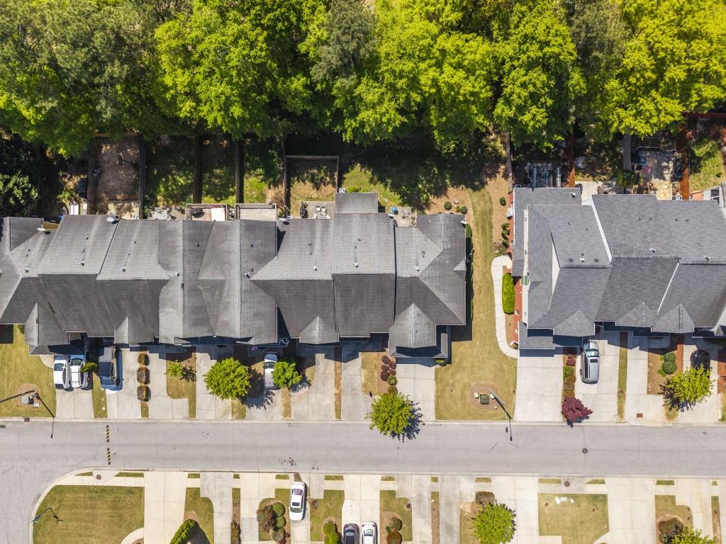 100 Trailside Way Hiram, GA 30141 - Photo 25 of 28 an aerial view of residential houses with outdoor space