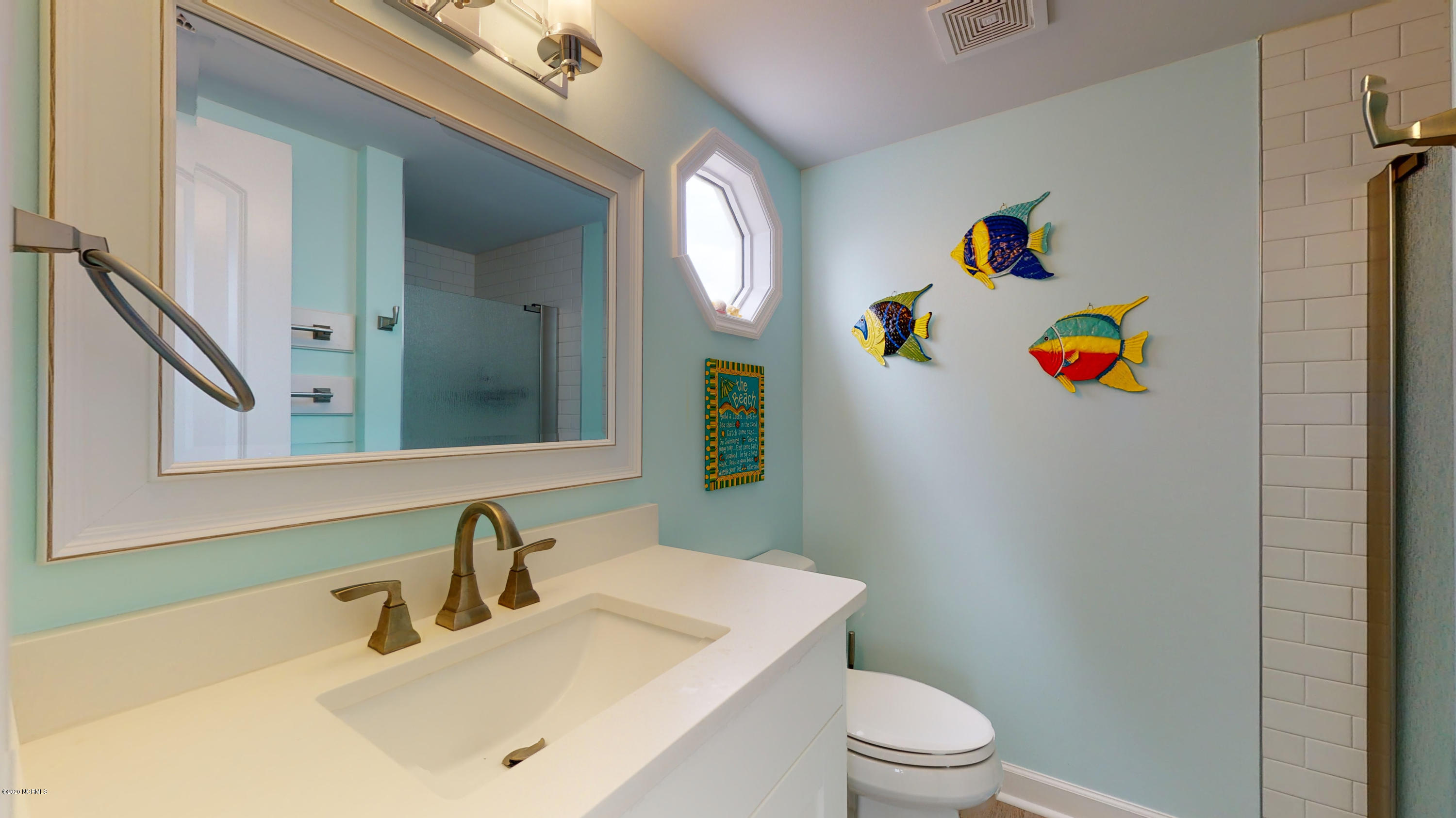 1234 New River Inlet Road North Topsail Beach, NC 28460 - Photo 26 of 42 Guest bathroom