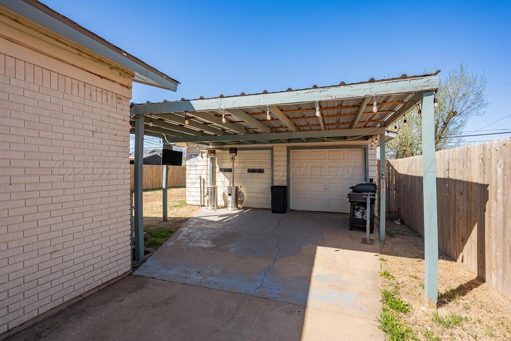 1926 South Highland Street Amarillo, TX 79103 - Photo 14 of 16 a view of a house with a patio