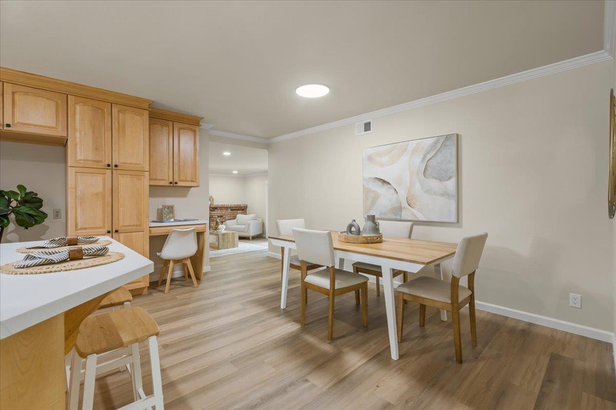6535 Kings Place Gilroy, CA 95020 - Photo 6 of 25 a view of a dining room with furniture and wooden floor