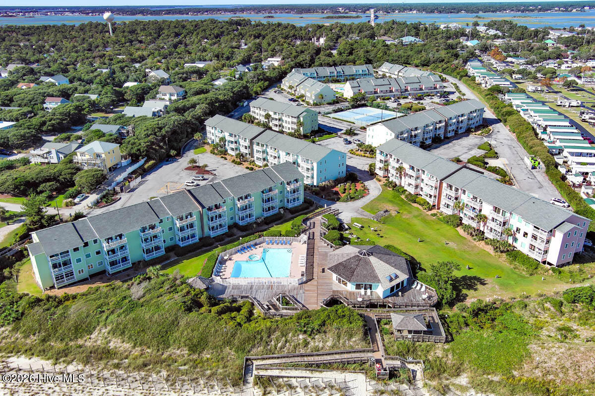 9201 Coast Guard Road Emerald Isle, NC 28594 - Photo 28 of 29 Aerial photo - Pebble Beach NC