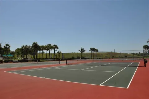 a view of a tennis court