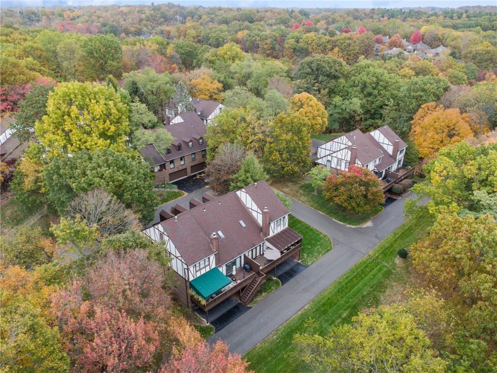 601 Timber Lane Sewickley, PA 15143 - Photo 38 of 45 an aerial view of a house with a yard