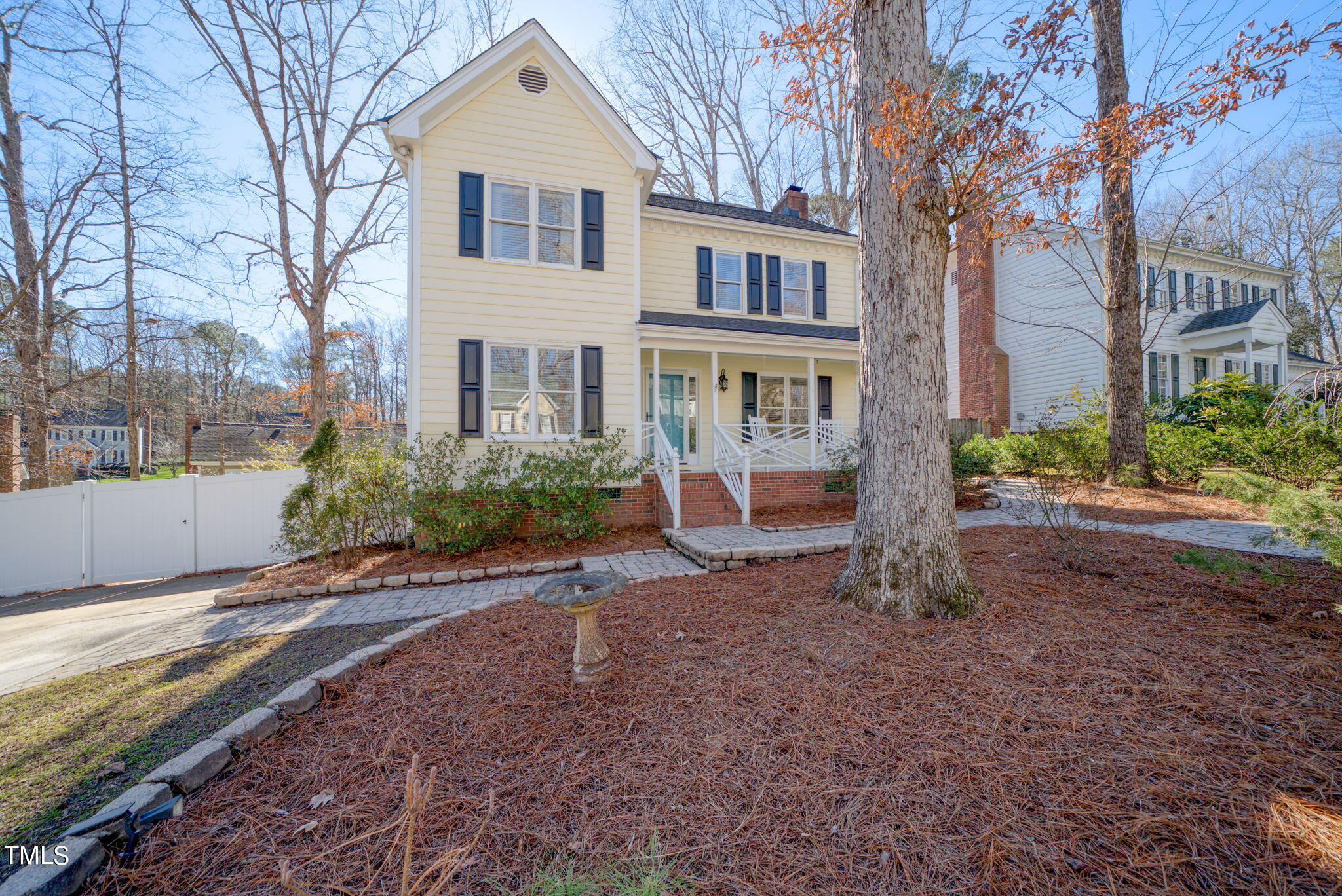 4117 Cary Oaks Drive Apex, NC 27539 - Photo 27 of 38 a view of a house with a yard