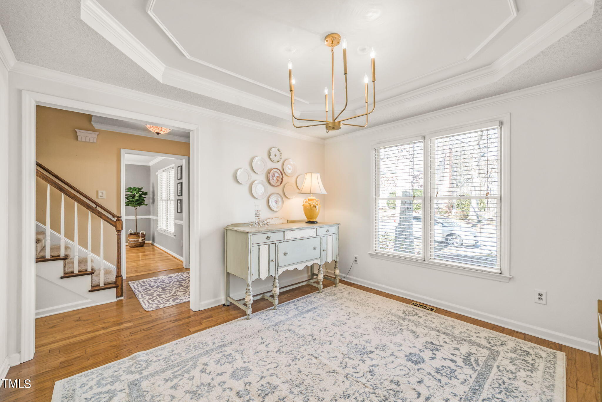 4117 Cary Oaks Drive Apex, NC 27539 - Photo 7 of 38 a view of an empty room and window