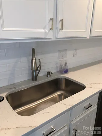 a close view of sink and tap