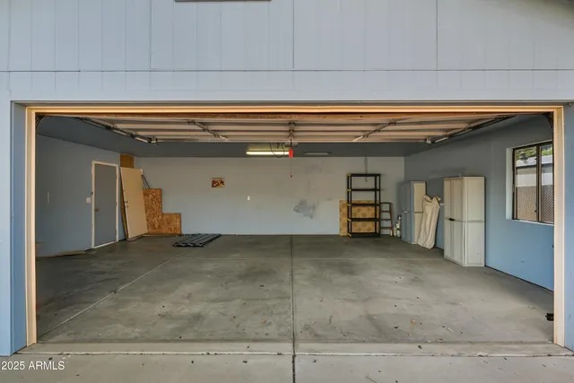 a view of empty room