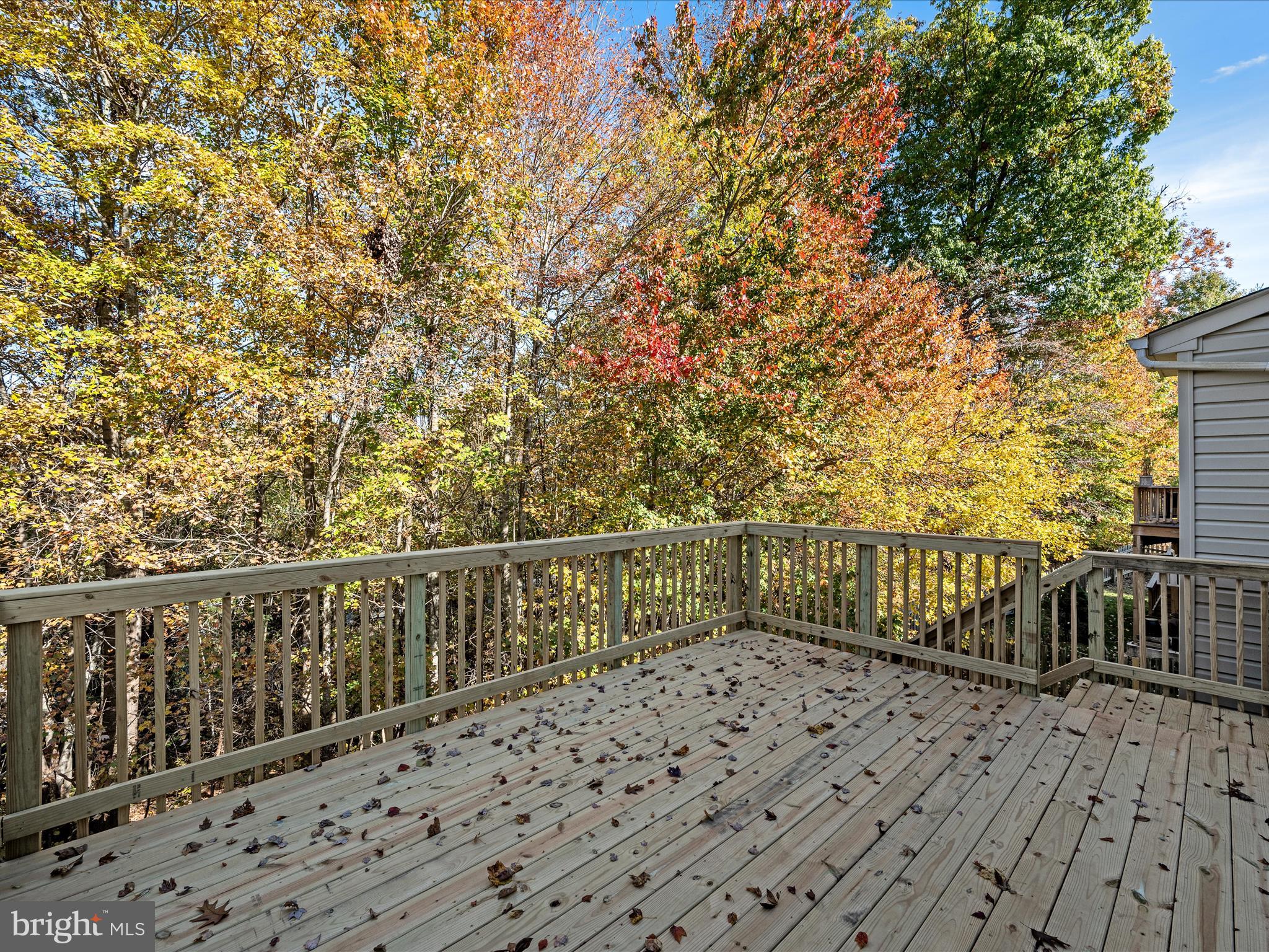 5540 Hobsons Choice Loop Manassas, VA 20112 - Photo 45 of 50 a balcony with wooden floor and fence