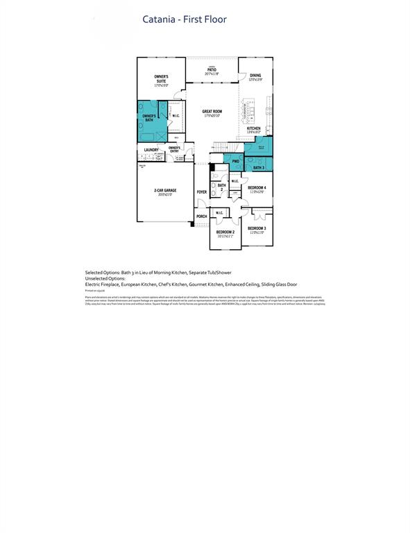 520 Marcus Lane Crowley, TX 76036 - Photo 3 of 4 Catania - First Floor