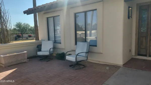 a view of a entryway with a livingroom