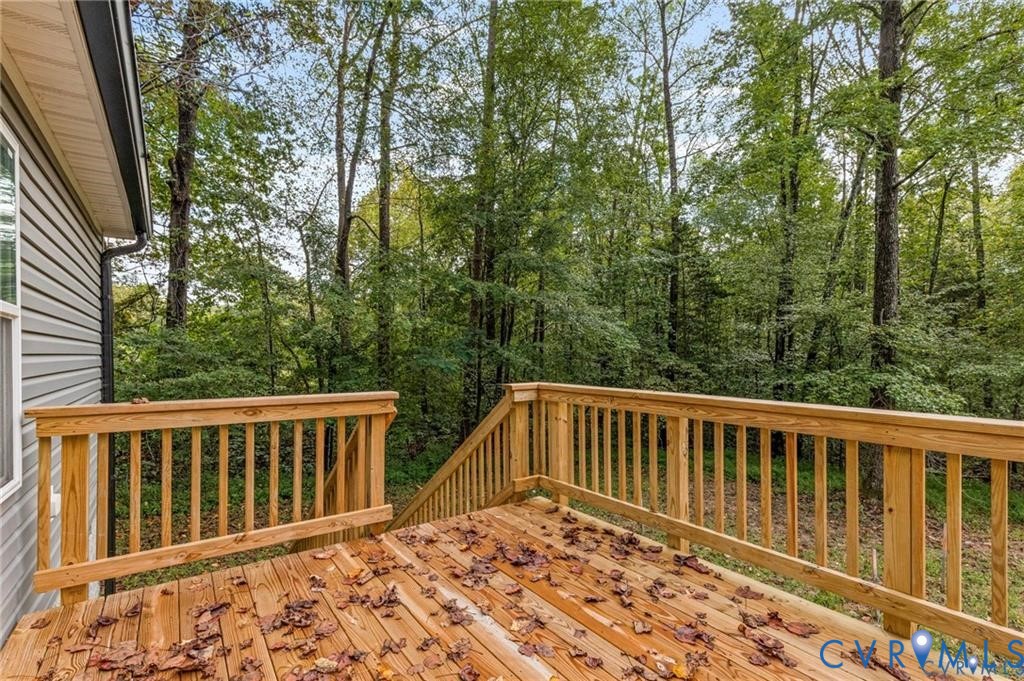 6584 Blenheim Road Powhatan, VA 23139 - Photo 24 of 31 View of wooden terrace