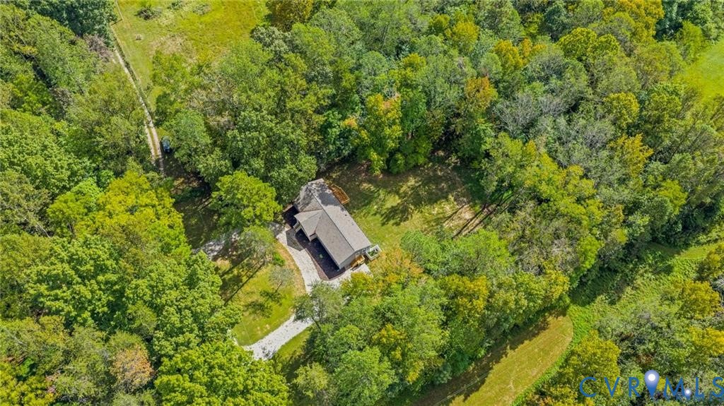 6584 Blenheim Road Powhatan, VA 23139 - Photo 29 of 31 Aerial view of property and surrounding area featu